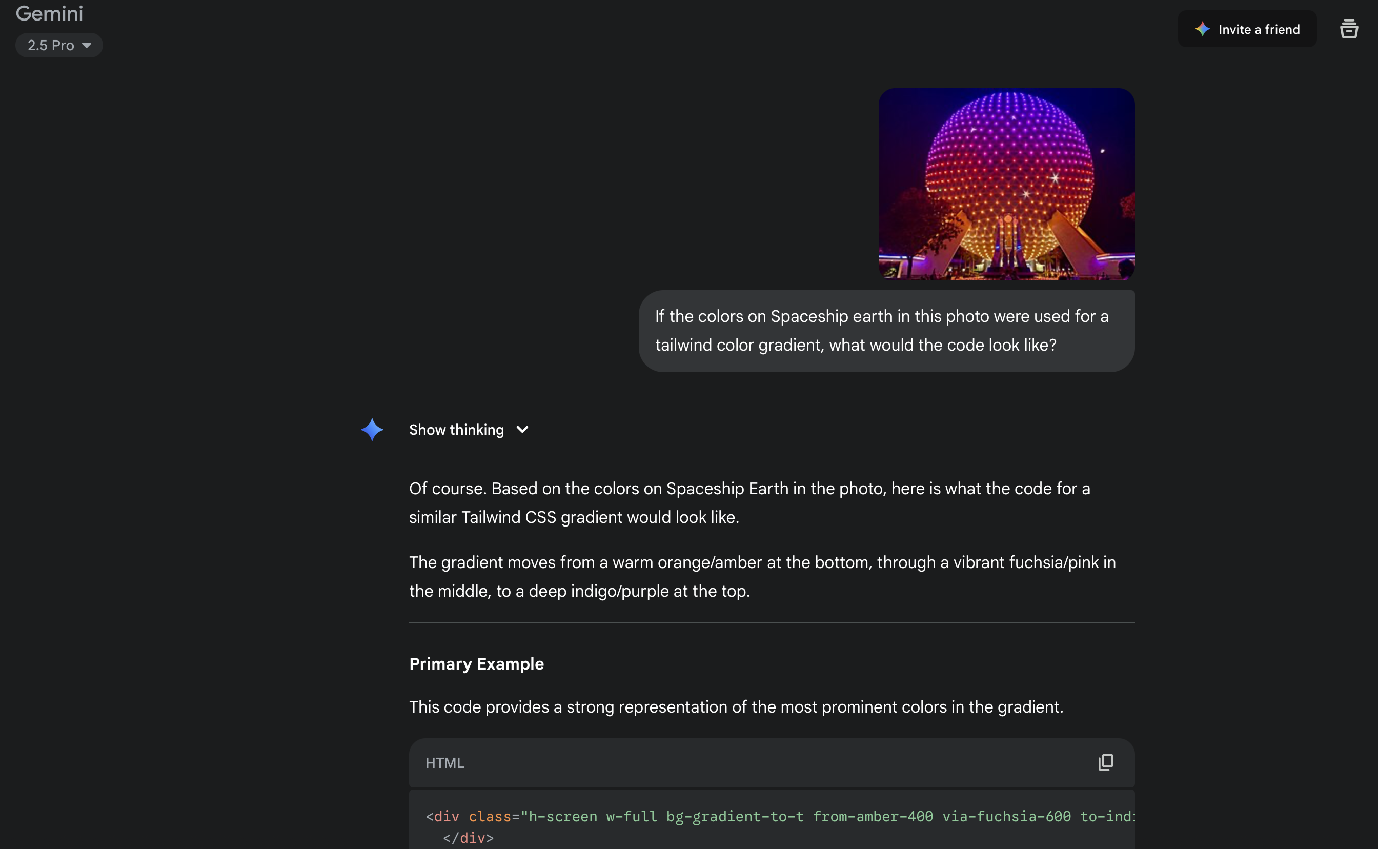Conversation with Gemini about Spaceship Earth gradient
